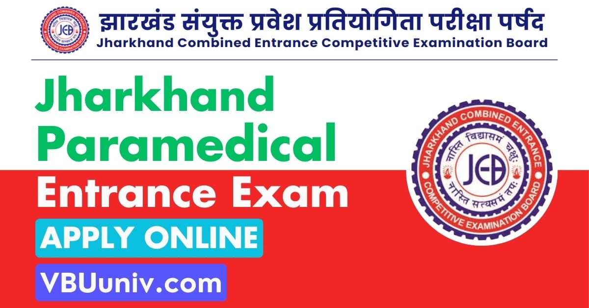 Jharkhand Paramedical Admission 2025 [Apply Online]