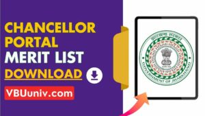 Chancellor Portal Merit List 2025